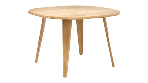 Esstisch Signe - LB ca. 110x110 cm, Asteiche massiv, Geölt