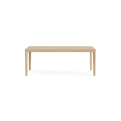 Esstisch Arialto - LB ca. 220x100 cm, ausziehbar, Asteiche massiv, Milk