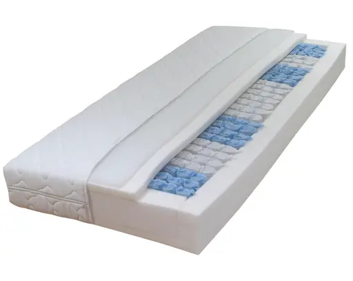 7 Zonen-Taschenfederkern-Matratze - Liegefläche ca. 140x200 cm