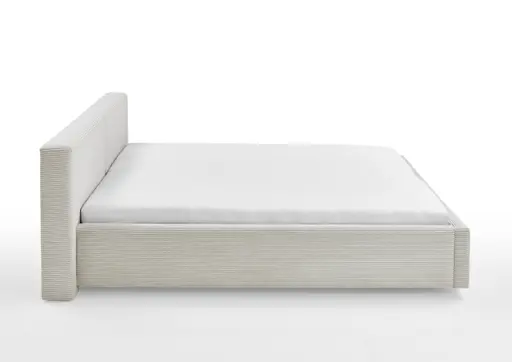  Polsterbett - Liegefläche ca. 180x200 cm, Stoff, Beige