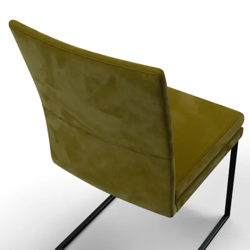 Freischwinger Saragossa - Stoff, Moos