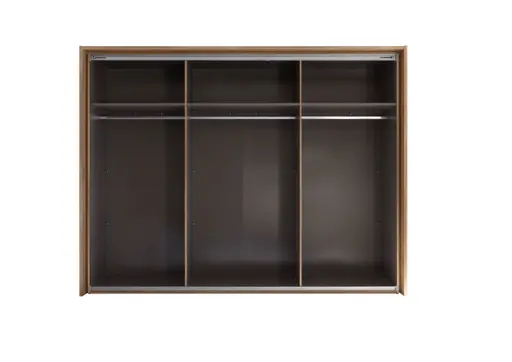 Schwebetürenschrank- B ca. 280 cm, Eiche Dekor