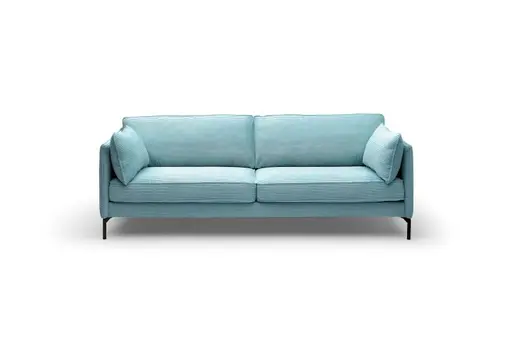 Sofa- 3,5-Sitzer, Stoff, Petrol