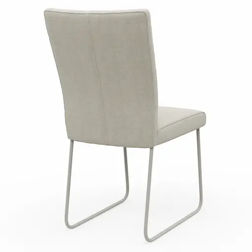 Stuhl Cosyra - Stoff, Natur