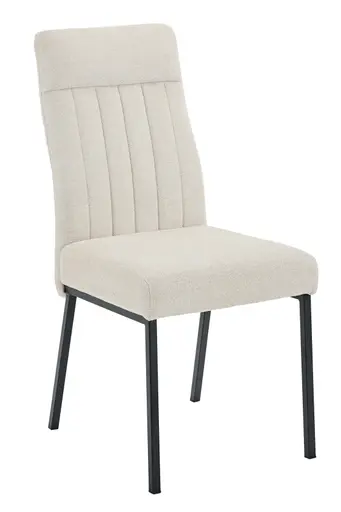 Stuhl - Stoff, Beige