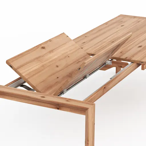 Esstisch Middleton - ausziehbar, LB ca. 180x95 cm, Astbuche massiv