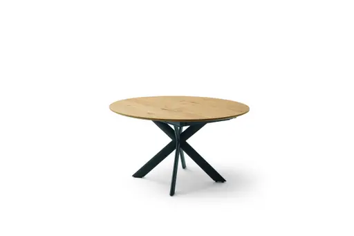 Esstisch - ausziehbar, ca. Ø 140x75 cm, Wildeiche Furnier