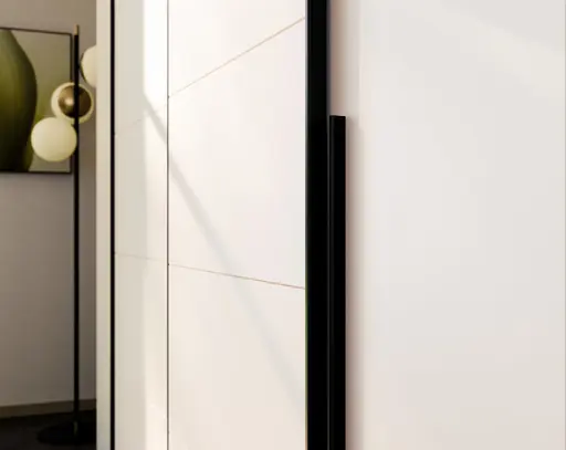  Schwebe-/Drehtürenschrank FAHDA- B ca. 270 cm, Sand