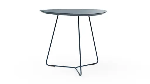 Ecktisch Fano - LBH ca. 59x50x50 cm, Fenix, Dunkelblau