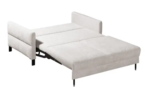  Doppelliege - Schlaffunktion, Stoff, Beige