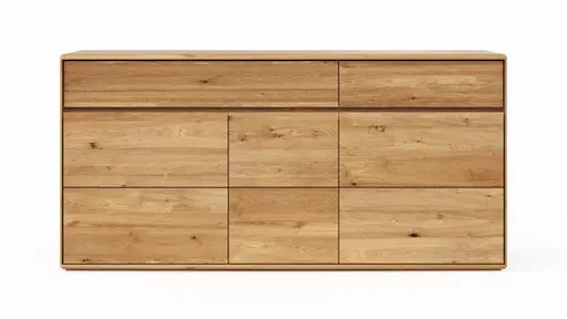 Sideboard Hillsboro - Wildeiche natur, geölt