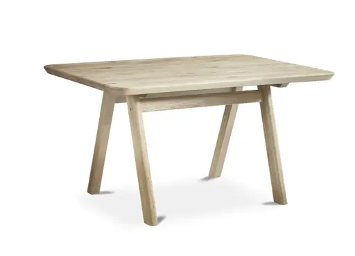 Esstisch - LB ca. 140x90 cm, Wildeiche massiv