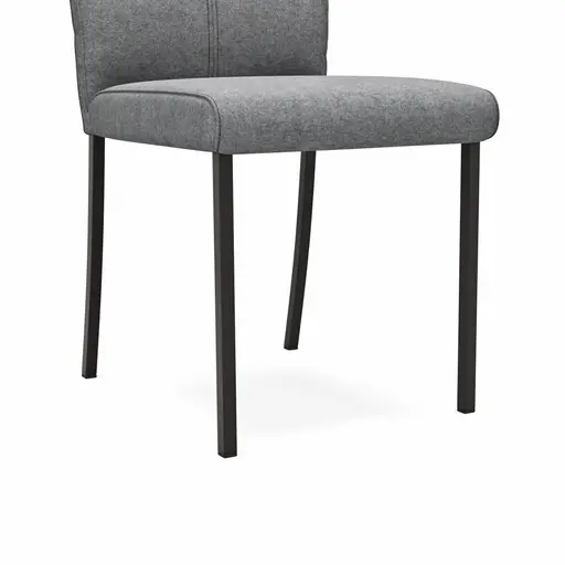 Stuhl 4110 - Wolle, Hellgrau