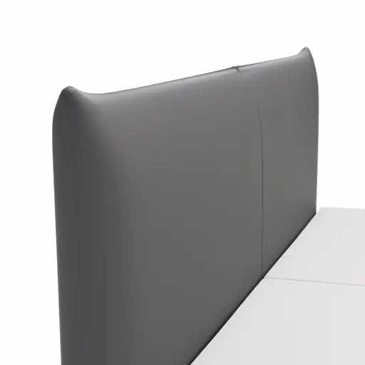 Boxspringbett Hatu - Liegefläche ca. 180x200 cm, Stoff, Anthrazit