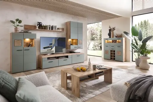 Wandboard - B ca. 180 cm, Viking Eiche Nachbildung