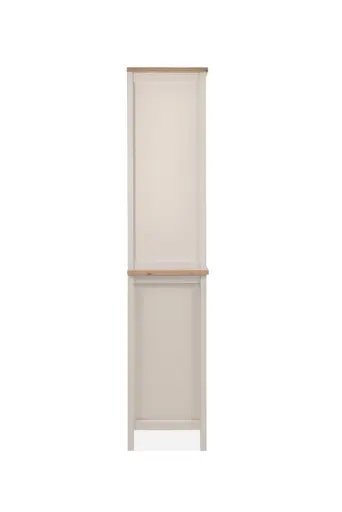 Buffetaufsatz- B ca. 119 cm, Champagner, Eiche Dekor