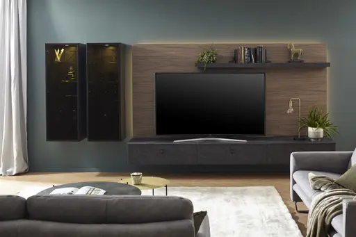 Wohnwand zu Inselküche 51.180 GL 1 522