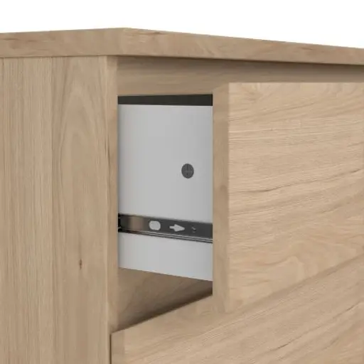 Kommode - B ca. 77 cm, Jackson Hickory Nachbildung