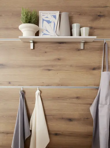 Doppelte Küchenzeile 52.180 CO 3 521, Muschelweiß