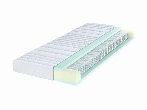 Tonnentaschenfederkernmatratze- Liegefläche ca. 90x200 cm, Soft