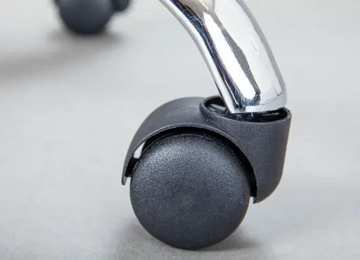 Drehstuhl - drehbar, höhenverstellbar, Stoff, Schwarz