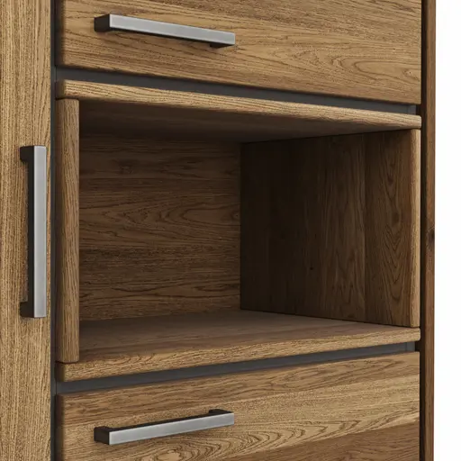 Wandboard Farmingdale - Eiche massiv, legno