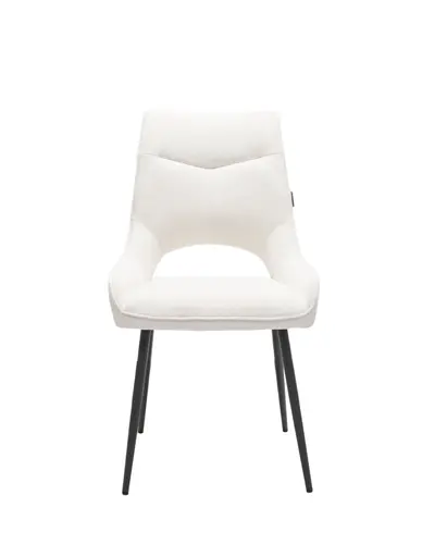 Stuhl MEAVE - Stoff, Creme