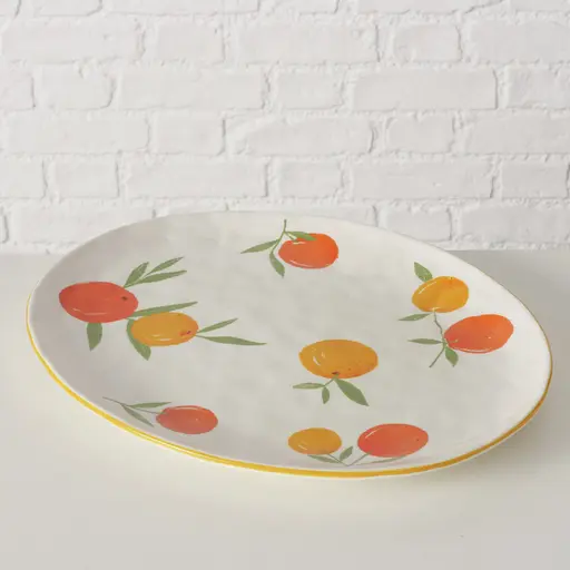 Servierplatte - LB ca. 39x32 cm