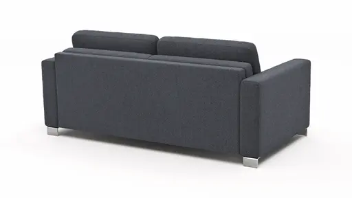 Sofa Nuoro - 2,5-Sitzer inkl. Schlaffunktion, Armlehne 1, Stoff, Eisblau