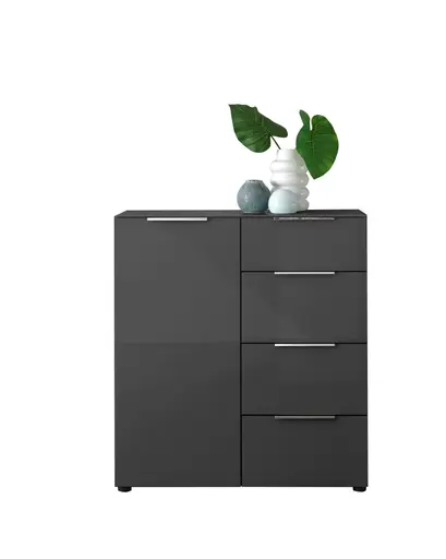 Kommode- B ca. 90 cm, Anthrazit