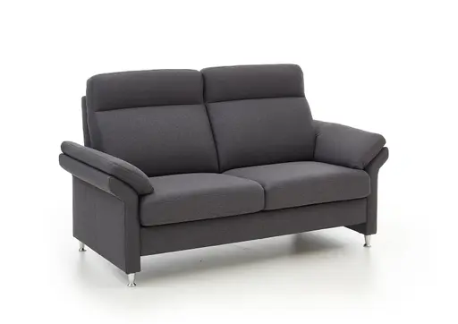 Sofa EM Dublin 2.0 - 3-Sitzer, Stoff, Steingrau