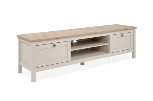 TV-Board- B ca. 160 cm, Champagner, Eiche Dekor