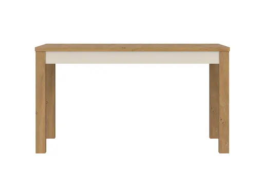 Esstisch - ausziehbar, LB ca. 140x85 cm, Stone Eiche Nachbildung, Kaschmir