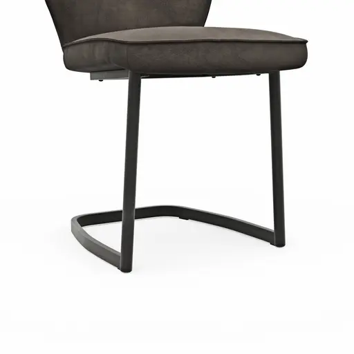 Freischwinger Westmore - Stoff, Schlamm