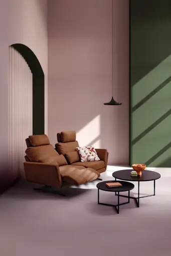 Couchtisch Joan 4 - LBH ca. 58x58x33 cm, Metall, Schwarz