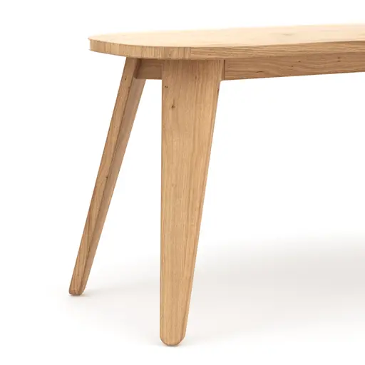 Sitzbank Signe - Asteiche Massiv, Geölt