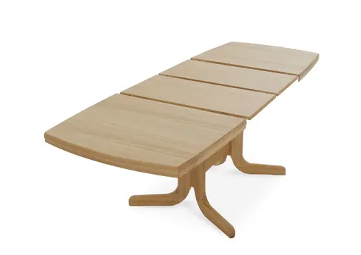 Esstisch - ausziehbar, LB. ca. 135x85cm, Eiche teilmassiv