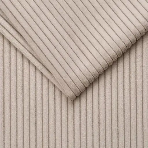 Hocker - Stoff, Beige