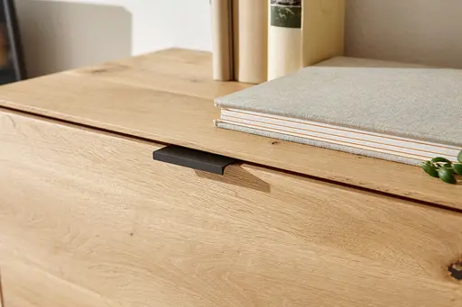 Wohnwand Tucson - Wildeiche massiv