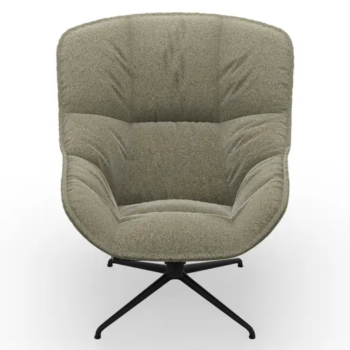 Sessel Unn - Stoff, Eukalyptus