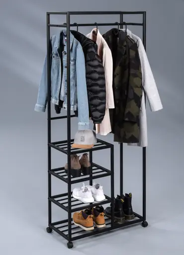 Kleiderständer MARISSA - Metall schwarz