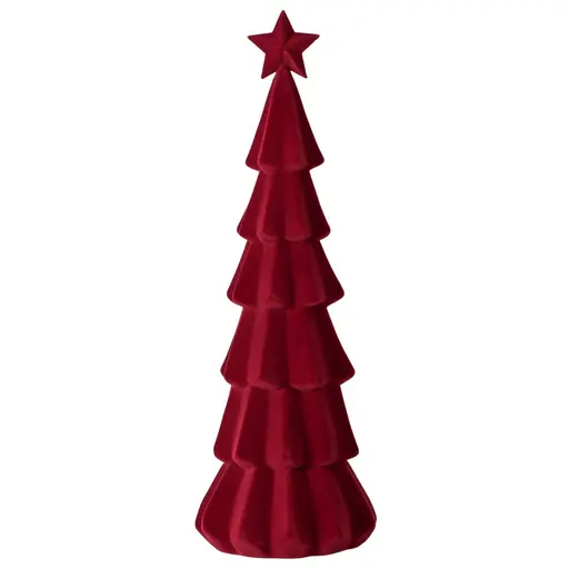 Deko-Baum - HØ ca. 77x27 cm, Rot