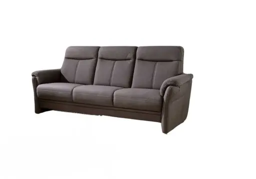 Sofa - 3-Sitzer, Stoff, Braun