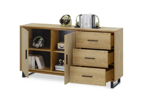 Kommode- Eiche furniert