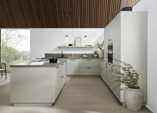 Inselküche 55.240 CO 1 524, Kieselgrau