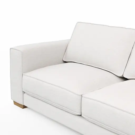 Ecksofa Fairbanks - 2,5-Sitzer mit Ecke rechts, Stoff, Natur