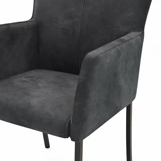 Armlehnstuhl 4110 - Stoff, Anthrazit