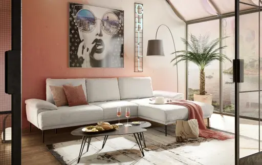 Couchtisch - 2er Set, Stein, Dunkel