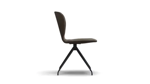 Stuhl Saltino - Leder, Dunkelbraun