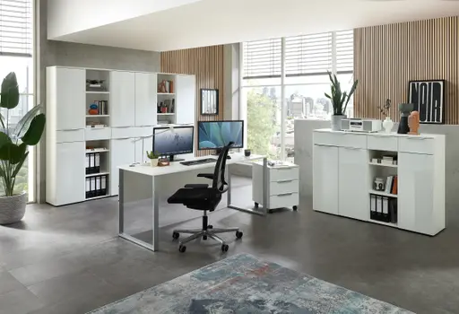 Büroschrank - B ca. 40 cm, Weiß